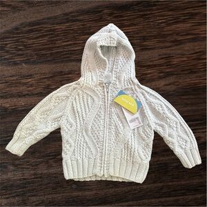 Gymboree Light Blue Hooded Sweater Jacket